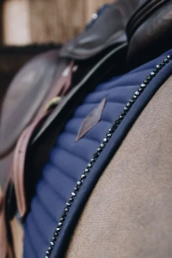 Kentucky Horsewear Kentucky Horsewear|Schabrak & Huvor-Pearls Dressyrschabrak Navy
