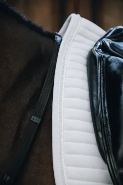 Kentucky Horsewear Kentucky Horsewear|Schabrak & Huvor-Pearls Dressyrschabrak Vit