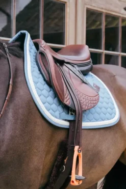 Kentucky Horsewear Kentucky Horsewear|Schabrak & Huvor-Plaited Cord Hoppschabrak Ljusblå