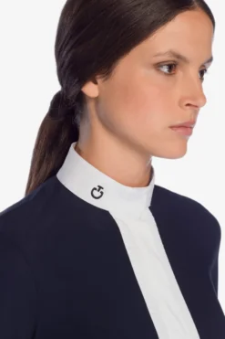 Cavalleria Toscana Cavalleria Toscana|Kavajer & Skjortor-Peated Top Jerey