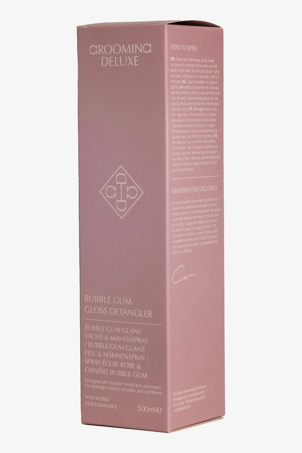Grooming Deluxe Grooming Deluxe|Skötsel & Hästvård-Pälsglans Bubble Gum Gloss 500ml