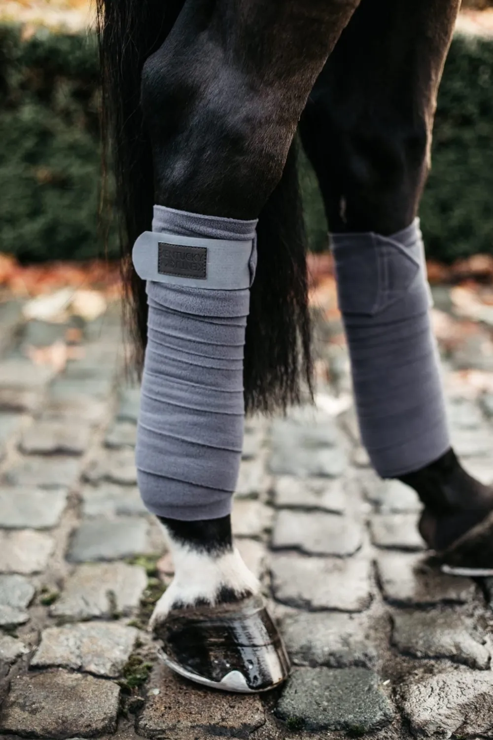 Kentucky Horsewear Kentucky Horsewear|Benskydd & Benlindor-Polar Fleecelindor Grå