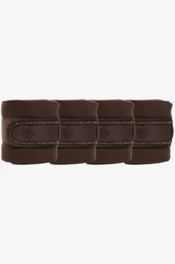 Kentucky Horsewear Kentucky Horsewear|Benskydd & Benlindor-Polar Fleecelindor Pearls Brun