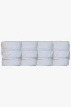 Kentucky Horsewear Kentucky Horsewear|Benskydd & Benlindor-Polar Fleecelindor Pearls Vit