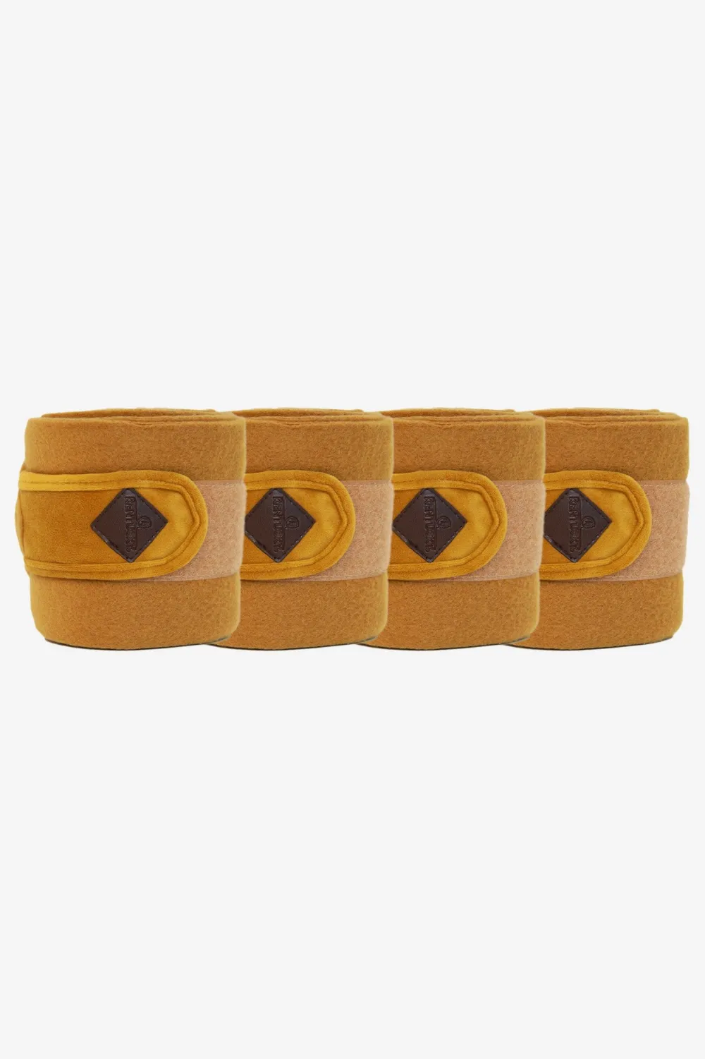 Kentucky Horsewear Kentucky Horsewear|Benskydd & Benlindor-Polar Fleecelindor Velvet Mustard