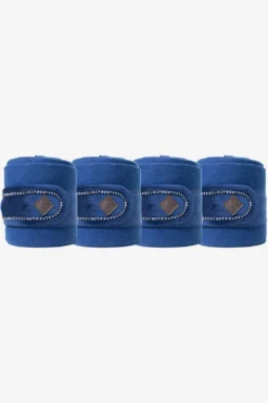Kentucky Horsewear Kentucky Horsewear|Benskydd & Benlindor-Polar Fleecelindor Velvet Pearls Navy