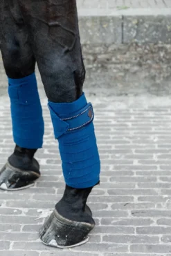 Kentucky Horsewear Kentucky Horsewear|Benskydd & Benlindor-Polar Fleecelindor Velvet Pearls Navy