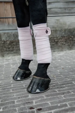 Kentucky Horsewear Kentucky Horsewear|Benskydd & Benlindor-Polar Fleecelindor Velvet Pearls Soft Rose