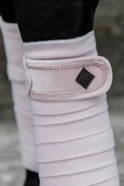 Kentucky Horsewear Kentucky Horsewear|Benskydd & Benlindor-Polar Fleecelindor Velvet Pearls Soft Rose