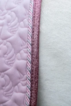 Kentucky Horsewear Kentucky Horsewear|Schabrak & Huvor-Ponnyschabrak Enhörning Glitter Ljusrosa