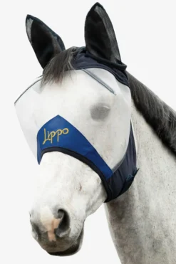 Lippo Lippo|Flugskydd-PRO Flughuva Halv Navy/Vit