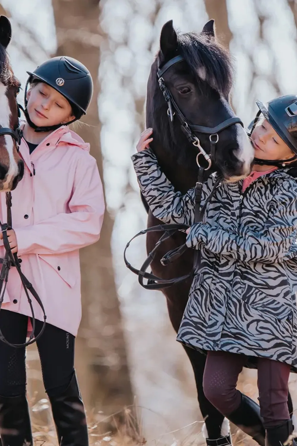 Barn Mountain Horse Jackor & Kappor|Jackor & Kappor-Regnrock Junior Zebra