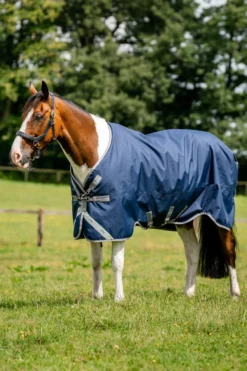 Horseware Hästtäcken & Flughuvor|Horseware-Regntäcke Amigo 1200D 0g Navy/Titanium