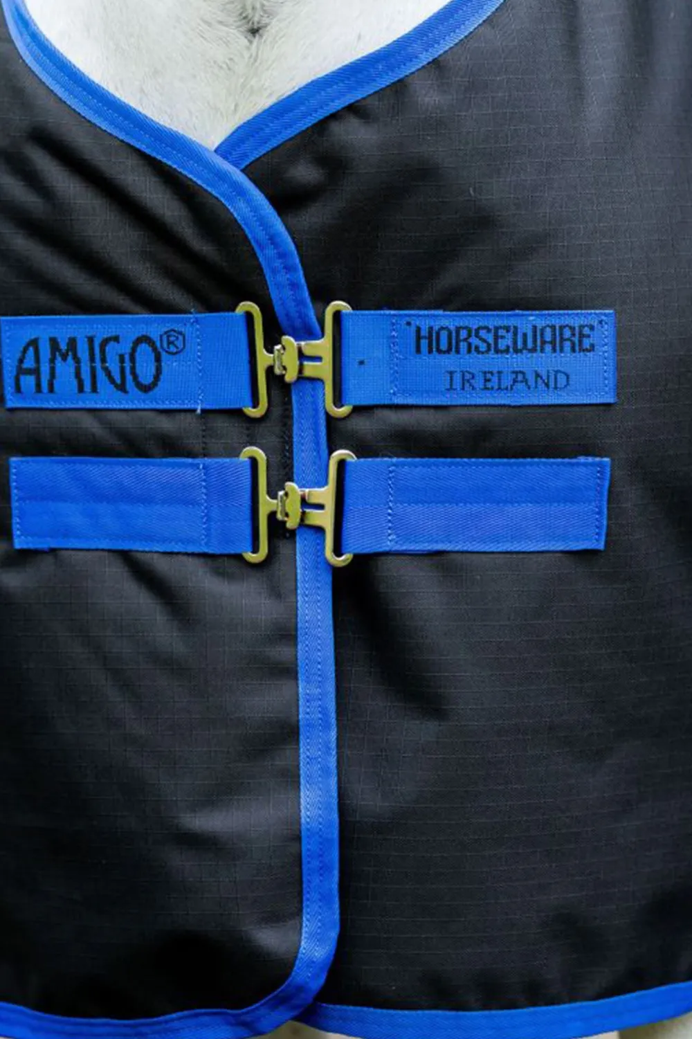 Horseware Hästtäcken & Flughuvor|Horseware-Regntäcke Amigo Ripstop 900D 0g Black/Blue