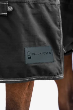Waldhausen Hästtäcken & Flughuvor-Regntäcke Arctic Halvhals 100g Svart