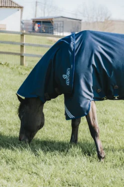 Kentucky Horsewear Hästtäcken & Flughuvor|Kentucky Horsewear-Regntäcke Comfort 0g Navy