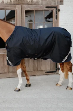 Kentucky Horsewear Hästtäcken & Flughuvor|Kentucky Horsewear-Regntäcke Comfort 0g Navy