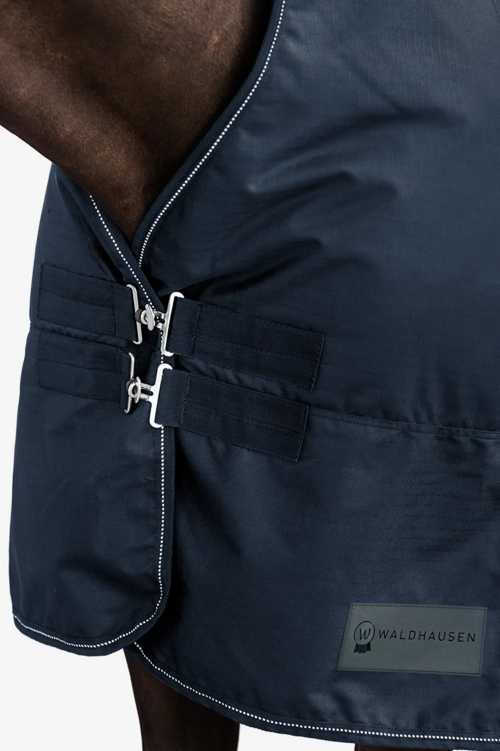 Waldhausen Hästtäcken & Flughuvor-Regntäcke Nordic Fleece Night Blue