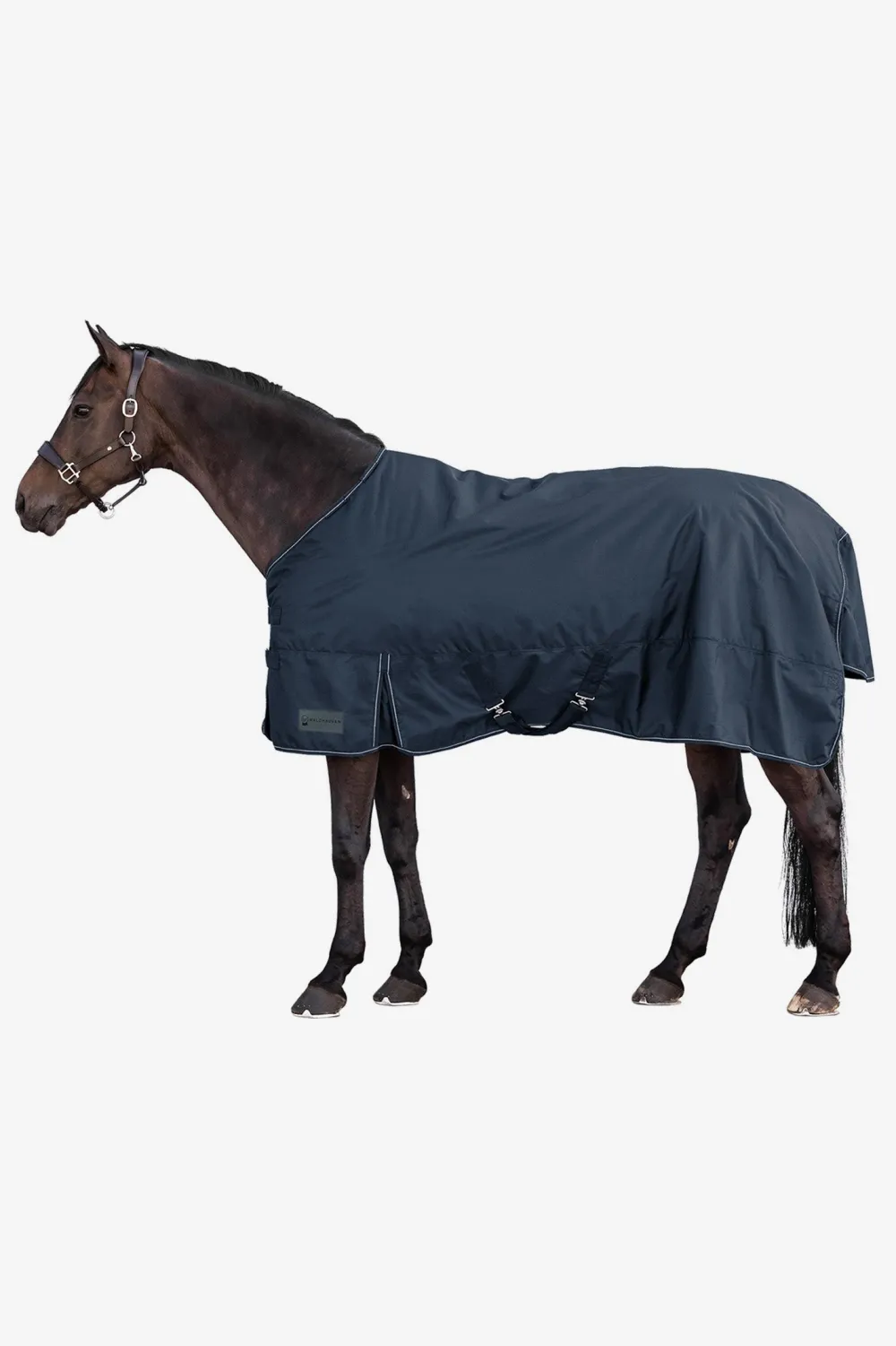 Waldhausen Hästtäcken & Flughuvor-Regntäcke Nordic Fleece Night Blue