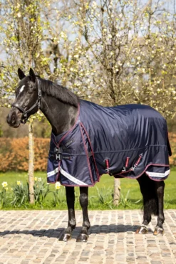 LeMieux Hästtäcken & Flughuvor|Lemieux-Regntäcke Thermo Kudos 100g Navy