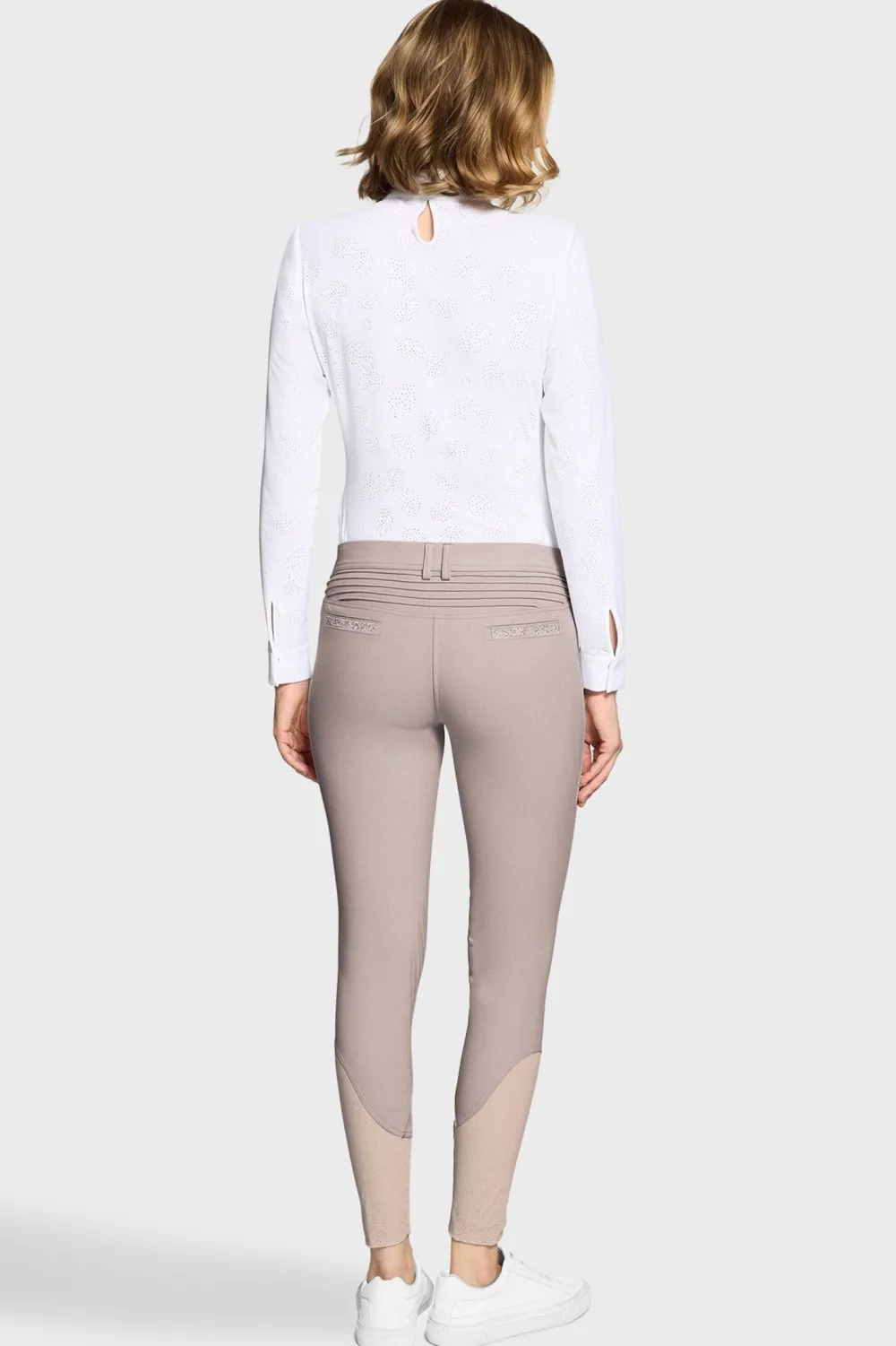 Samshield Samshield|Ridbyxor & Tights-Ridbyxor Adele Knä Grip Latte