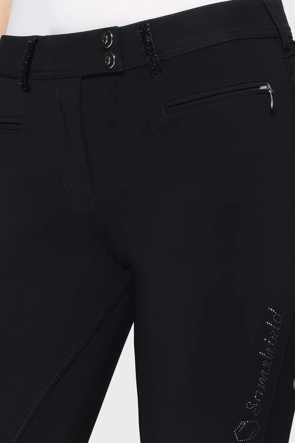 Samshield Samshield|Ridbyxor & Tights-Ridbyxor Adele Knä Grip Svart