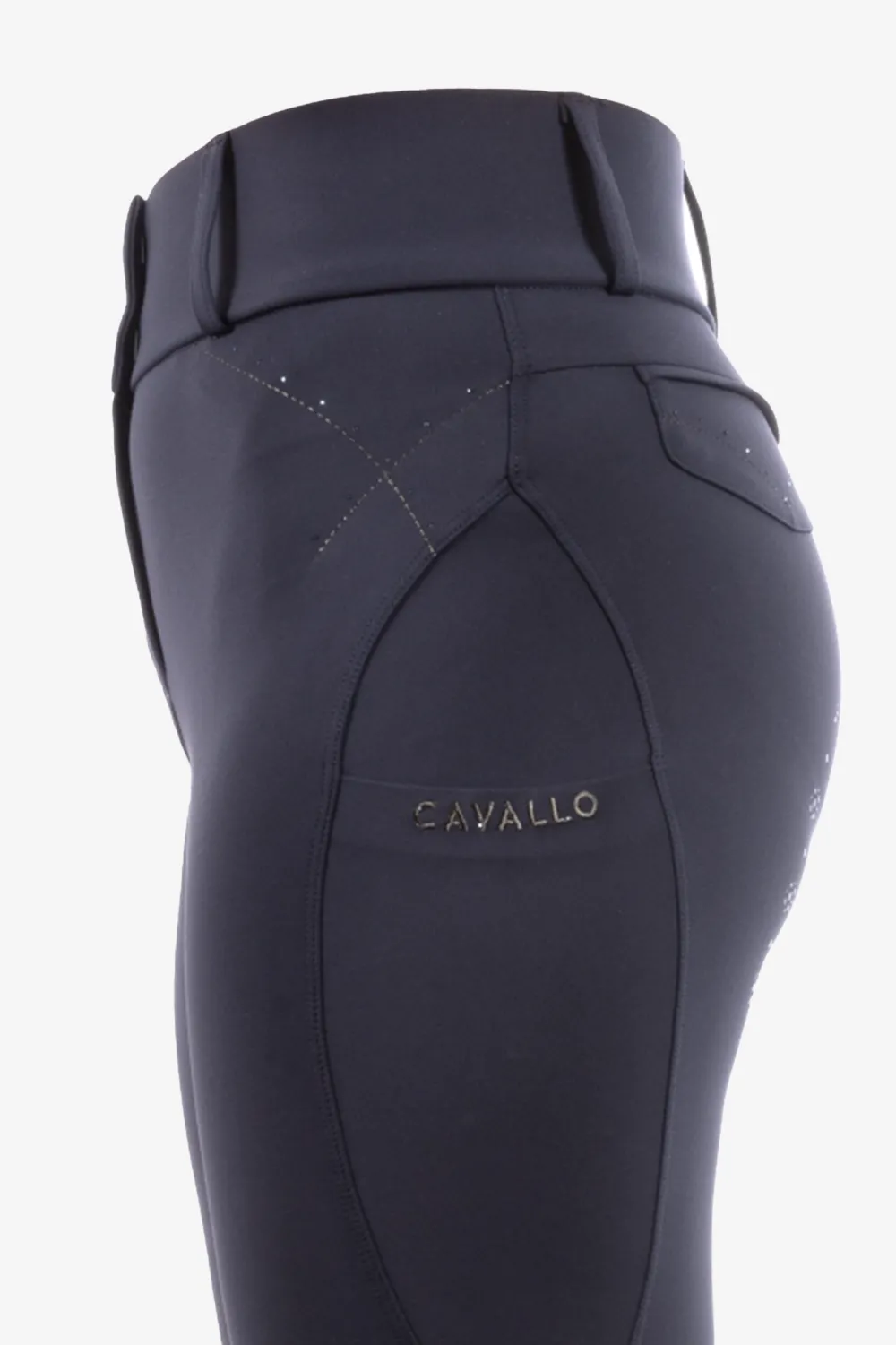 Cavallo Cavallo|Ridbyxor & Tights-Ridbyxor Cavalcandera Full Grip Navy