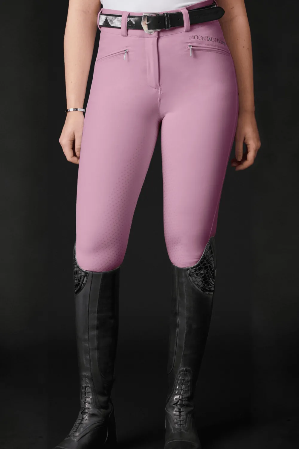 Mountain Horse Mountain Horse|Ridbyxor & Tights-Ridbyxor Diana Full Grip Mouve Pink