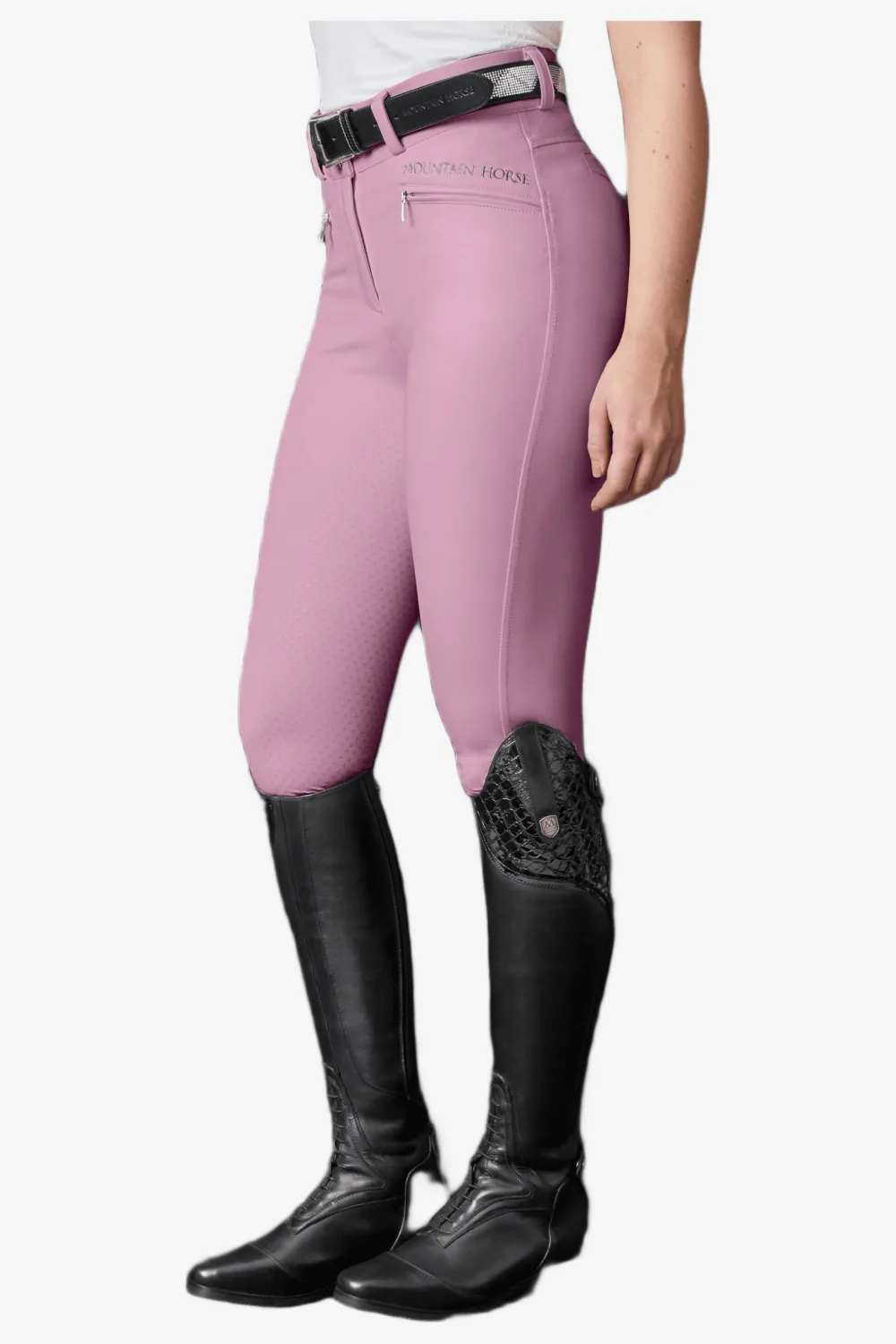 Mountain Horse Mountain Horse|Ridbyxor & Tights-Ridbyxor Diana Full Grip Mouve Pink