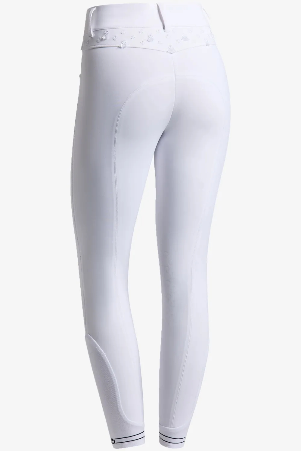Cavalleria Toscana Cavalleria Toscana|Ridbyxor & Tights-Ridbyxor Ebroidery ogo Grip Vit