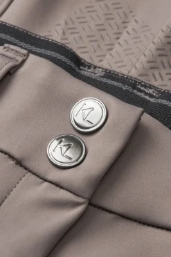 Kingsland Kingsland|Ridbyxor & Tights-Ridbyxor KLKaya H Knä Grip Brown Iron
