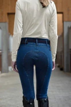 Kingsland Kingsland|Ridbyxor & Tights-Ridbyxor KLKayce Jeans H Full Grip Navy
