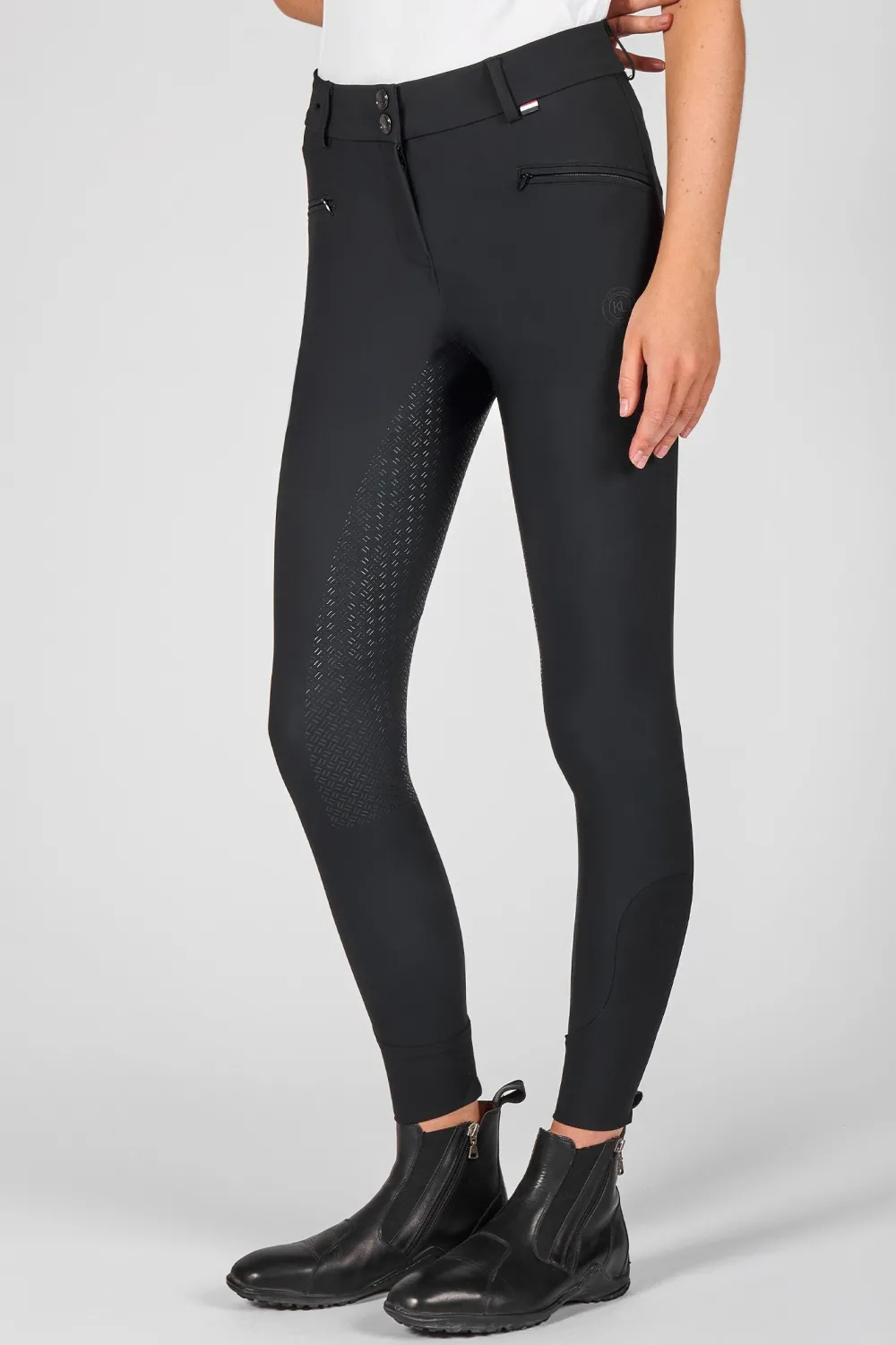 Kingsland Kingsland|Ridbyxor & Tights-Ridbyxor KLKerry H Full Grip Svart