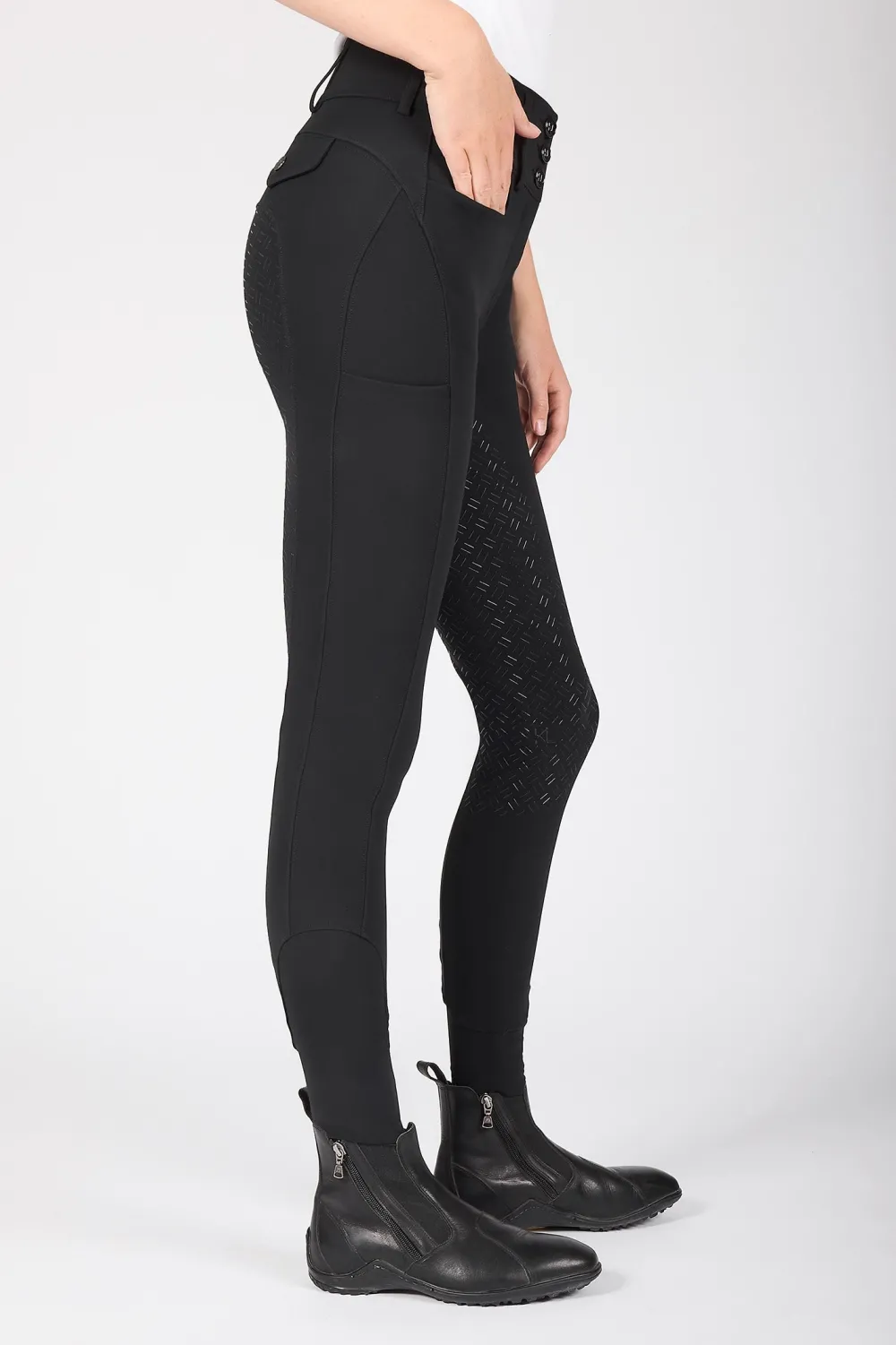 Kingsland Kingsland|Ridbyxor & Tights-Ridbyxor KLKimi A Full Grip Svart