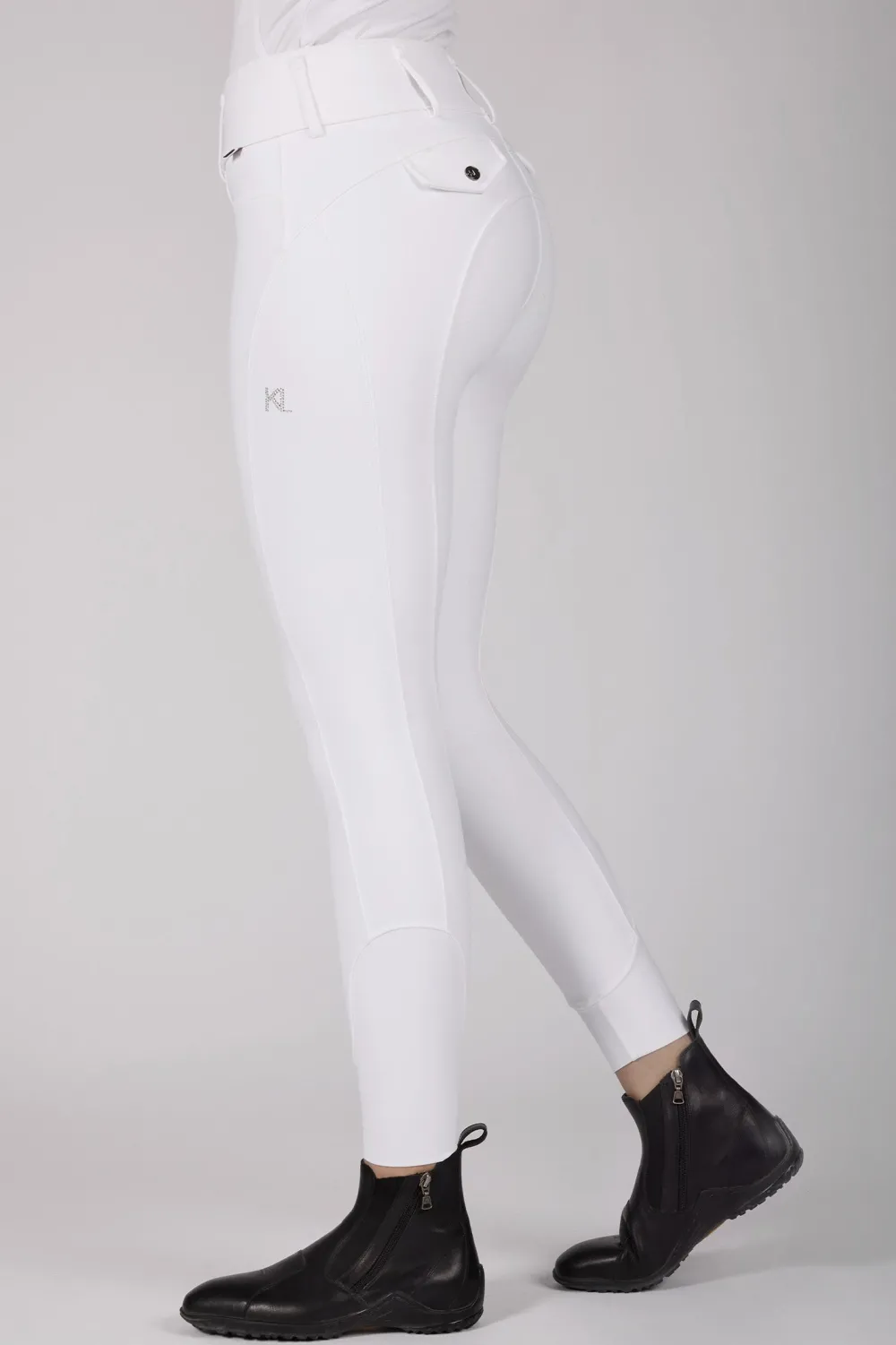 Kingsland Kingsland|Ridbyxor & Tights-Ridbyxor KLKimi A Full Grip Vit