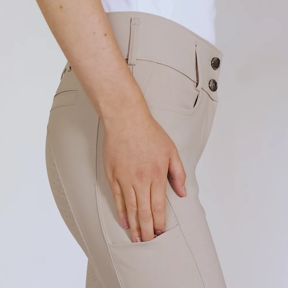Kingsland Kingsland|Ridbyxor & Tights-Ridbyxor KKira H Fu Grip Beige