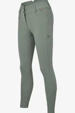 Kingsland Kingsland|Ridbyxor & Tights-Ridbyxor KLKira H Knä Grip Green Agave