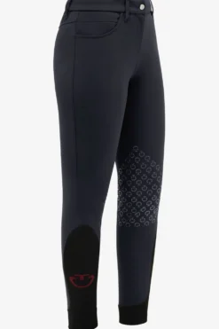 Cavalleria Toscana Cavalleria Toscana|Ridbyxor & Tights-Ridbyxor Knä Grip Charcoal