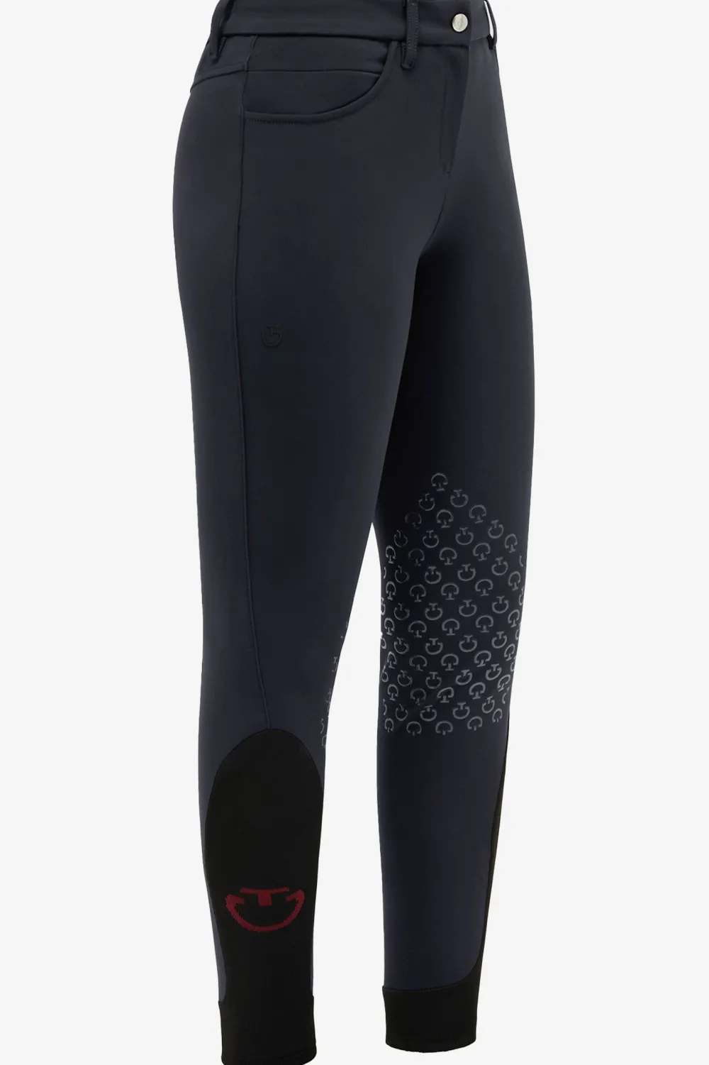 Cavalleria Toscana Cavalleria Toscana|Ridbyxor & Tights-Ridbyxor Knä Grip Charcoal