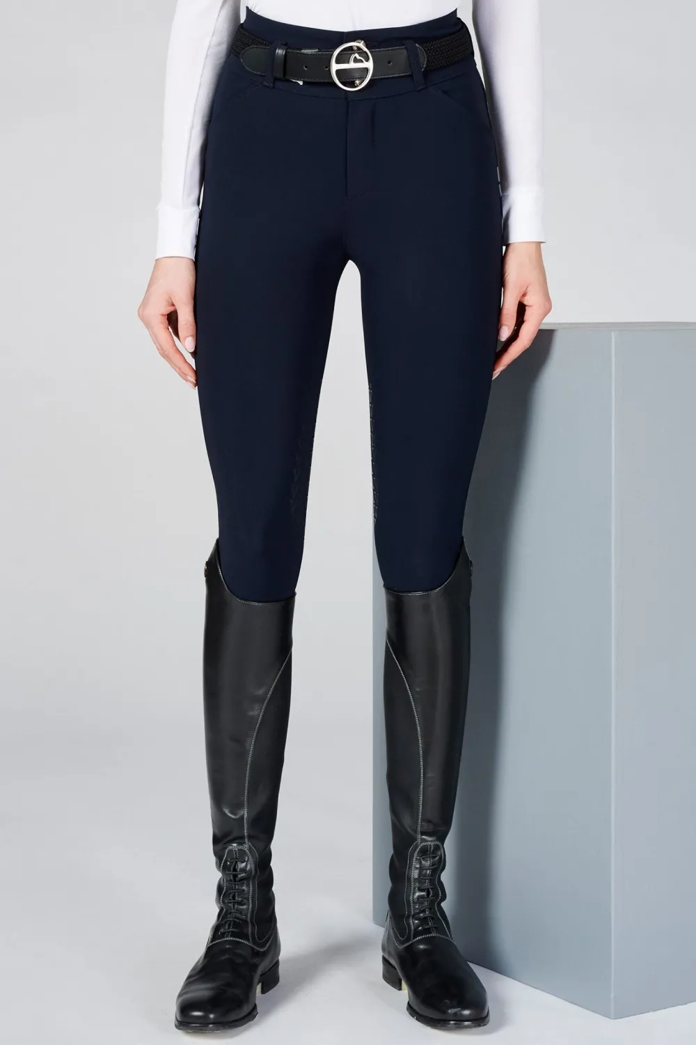 Vestrum Ridbyxor & Tights|Vestrum-Ridbyxor Molveno Knäskodda Navy