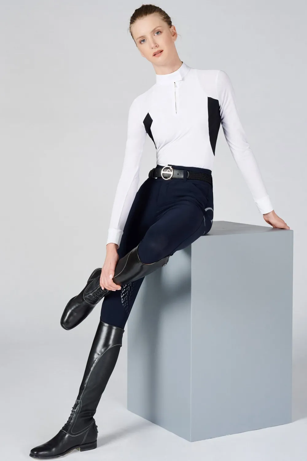 Vestrum Ridbyxor & Tights|Vestrum-Ridbyxor Molveno Knäskodda Navy