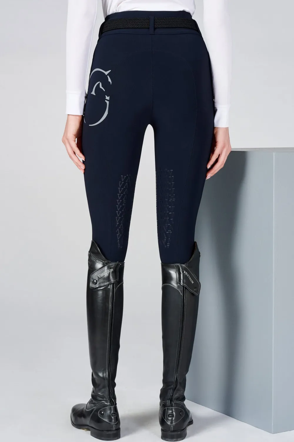 Vestrum Ridbyxor & Tights|Vestrum-Ridbyxor Molveno Knäskodda Navy