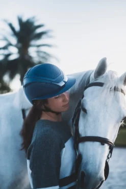 Kask Kask|Ridhjälmar-Ridhjälm Star Lady Pure Shine Atlantic Blue