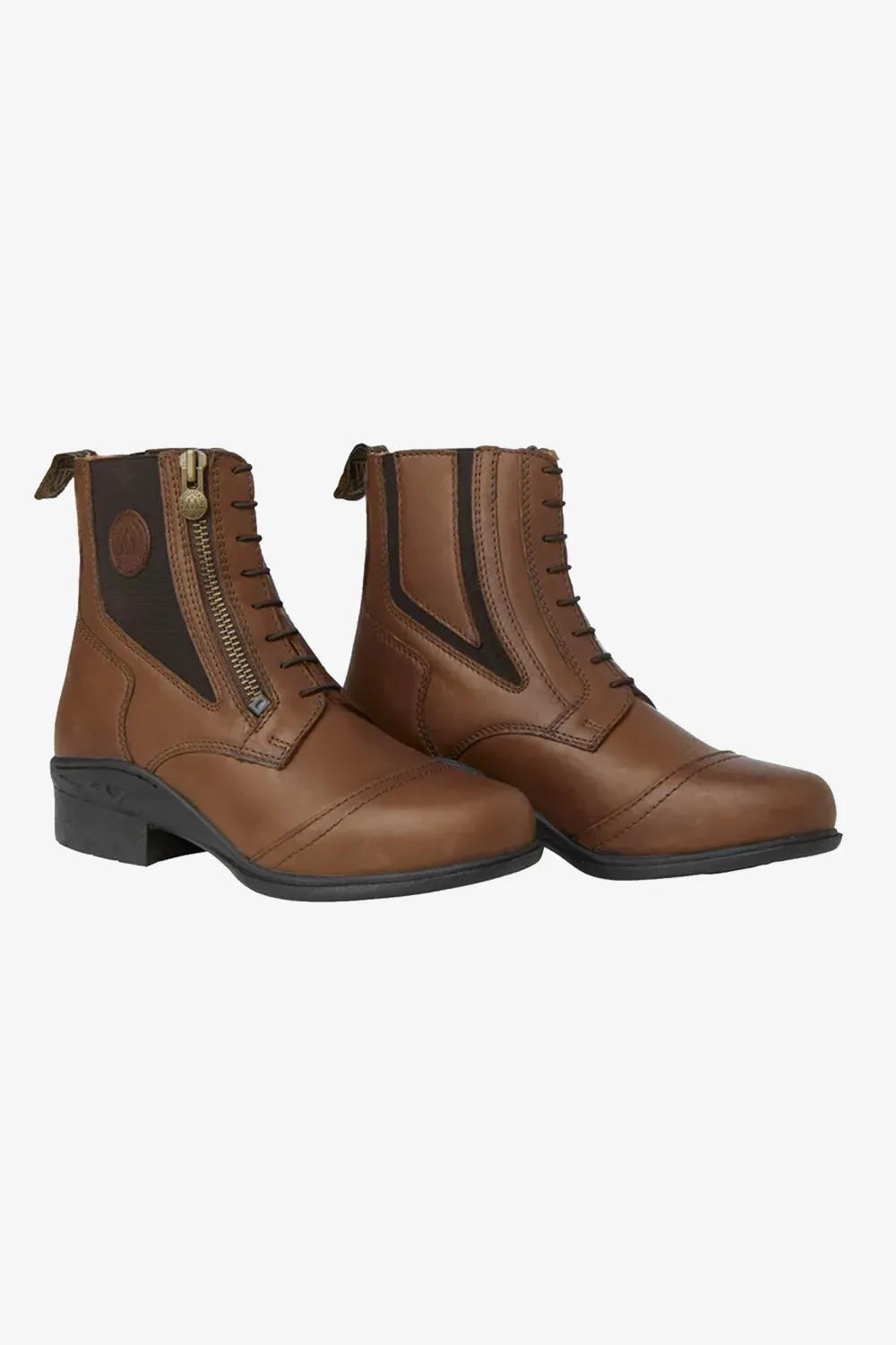 Mountain Horse Mountain Horse|Ridskor-Ridskor Valkyria Side Zip Brun