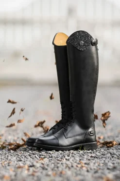 Barn QHP Qhp|Ridstövlar Barn-Ridstövlar Romy Junior Wide Svart