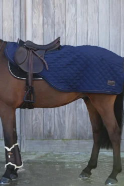Kentucky Horsewear Hästtäcken & Flughuvor|Kentucky Horsewear-Ridtäcke 160g Navy