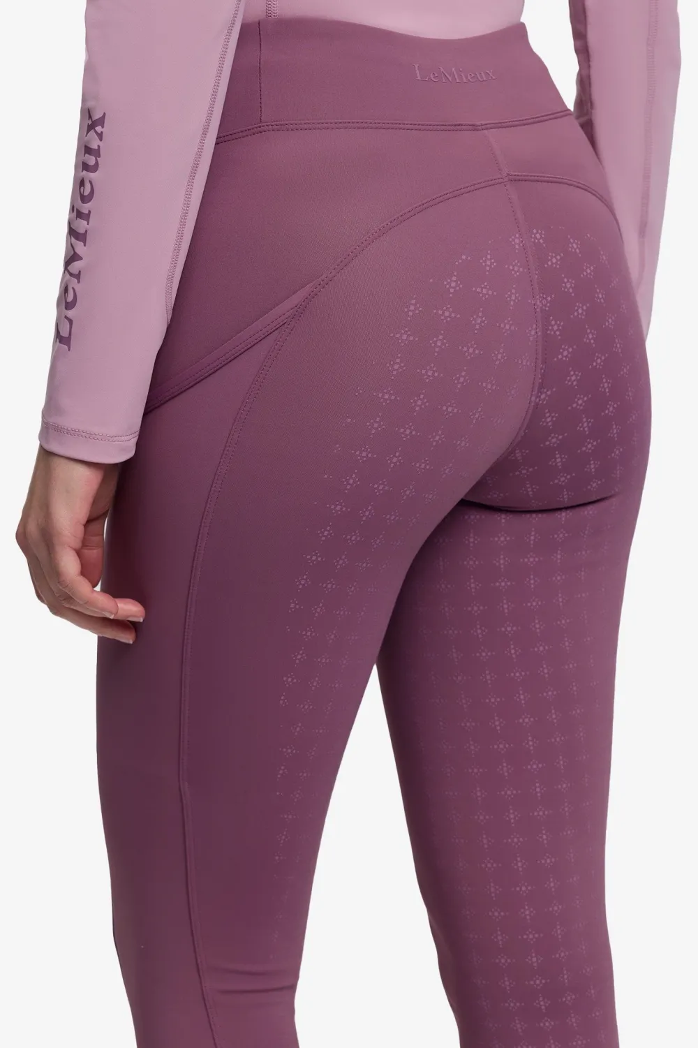 LeMieux Lemieux|Ridbyxor & Tights-Ridtight Naomi Full Grip Mallow