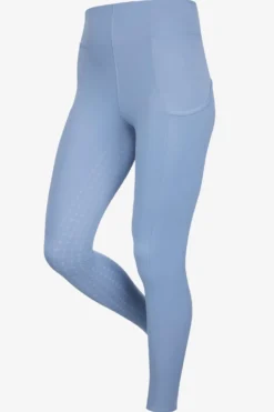 LeMieux Lemieux|Ridbyxor & Tights-Ridtights Naomi Full Grip Powder Blue