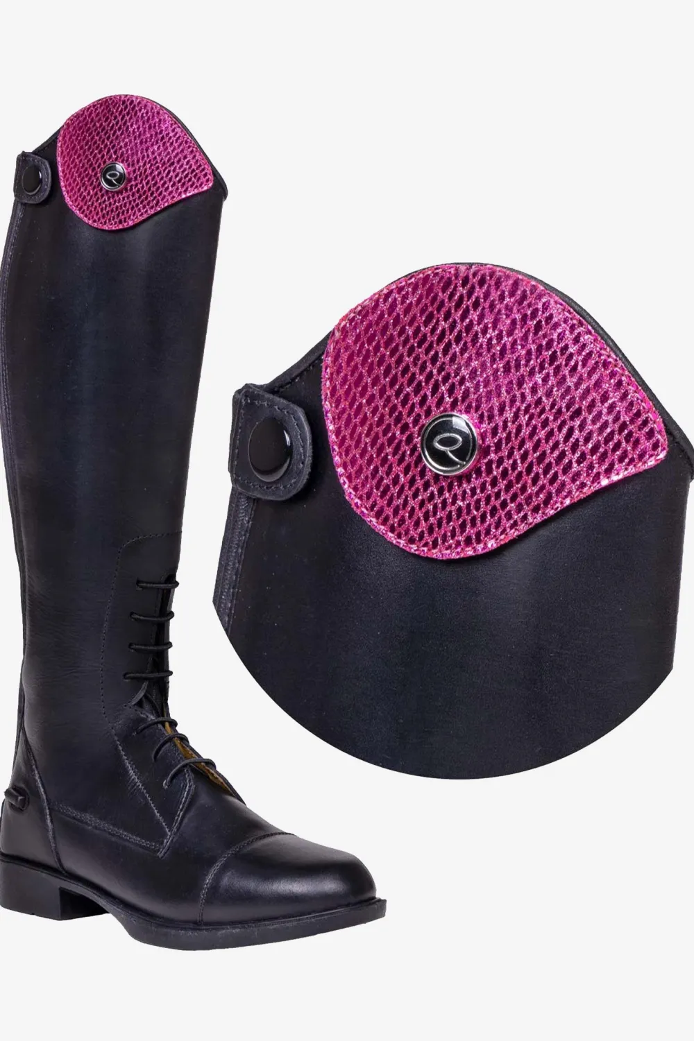 Barn QHP Qhp|Ridstövlar Barn-Romy Top Orm Rosa