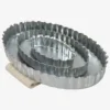 Borstiq Borstiq Farm|Ryktväskor & Ryktborstar-Ryktskrapa Oval Silver